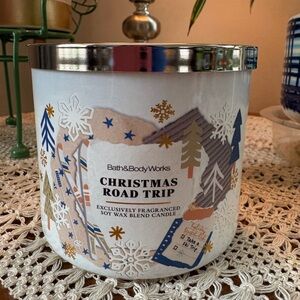 Bath & Body Works Christmas Road Trip 3-wick Candle